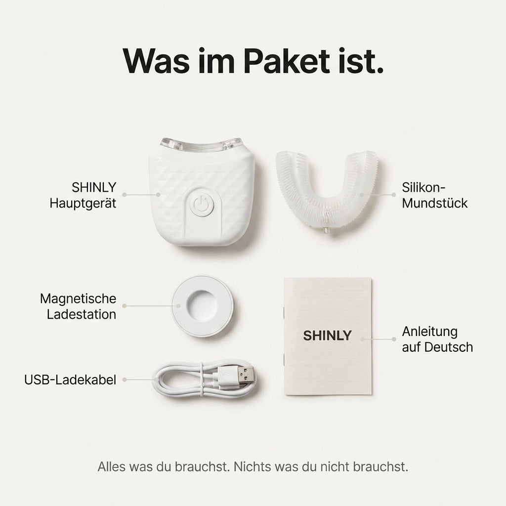 SHINLY® – Vollautomatische U-förmige Zahnbürste